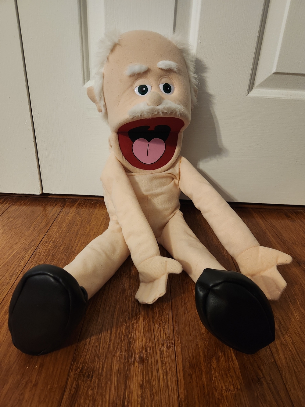 Silly Puppets Pops Grandpa Hand Puppet 25" Kids Ventriloquist Toy Video Props